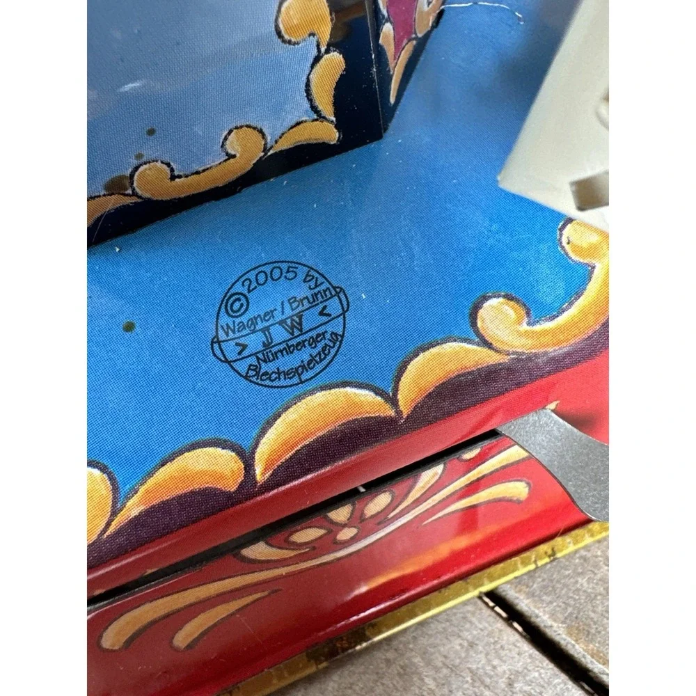 German Tin Litho Carousel / Merry Go Round (J.‎ W. Wagner / Brunn 2002)